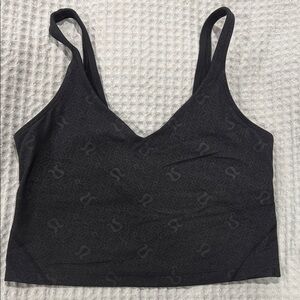 lululemon athletica Black Crop Top